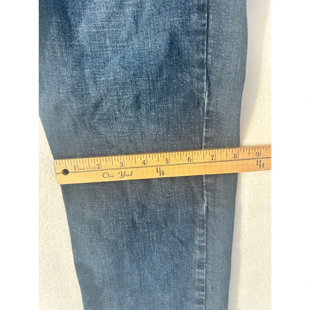 Urban Star Mens Premium Apparel Straight Leg Jeans Dark Wash Blue 36x34